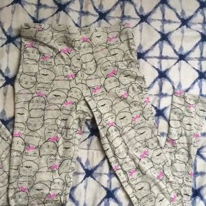 Cute cat leggings for girls